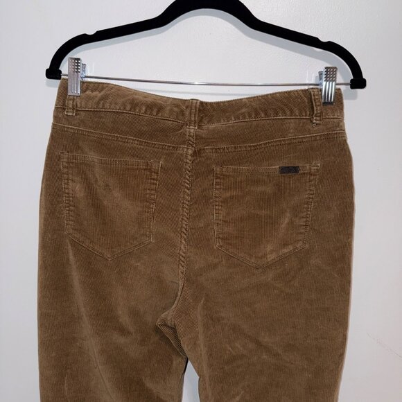 L.L. Bean Womens Favorite Fit Brown Corduroy Pants Size 6 - Picture 5 of 6